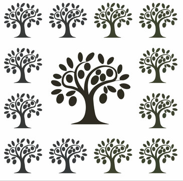 butiful tree vector