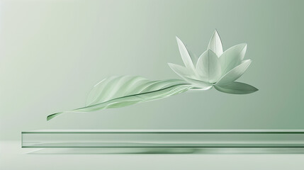 Graceful Green Glass Waves