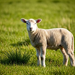 Fototapeta premium sheep in a meadow