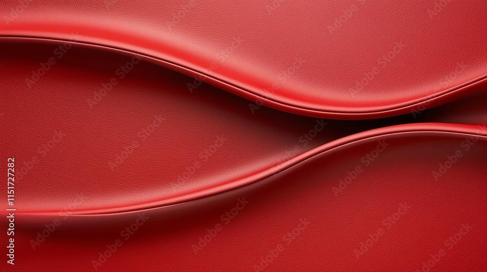 Poster abstract red curves creating a modern fluid design. vibrant and dynamic image suitable for backgroun