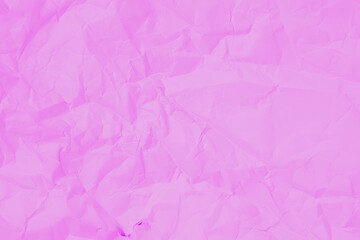 Fototapeta premium Old crumpled pink wallpaper. Crumpled tetxure 
