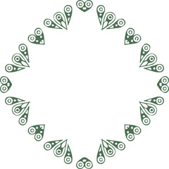 Beautiful flower art and mandala vector design
