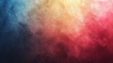 Obraz premium Abstract colorful textured background with blue, red, and yellow hues.