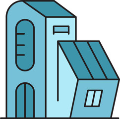 Apartment Building Icon
