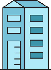 Apartment Building Icon
