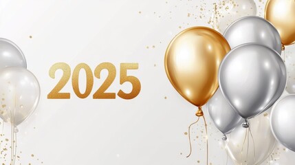 Happy birthday party celebration with colorful balloons and fun decorations