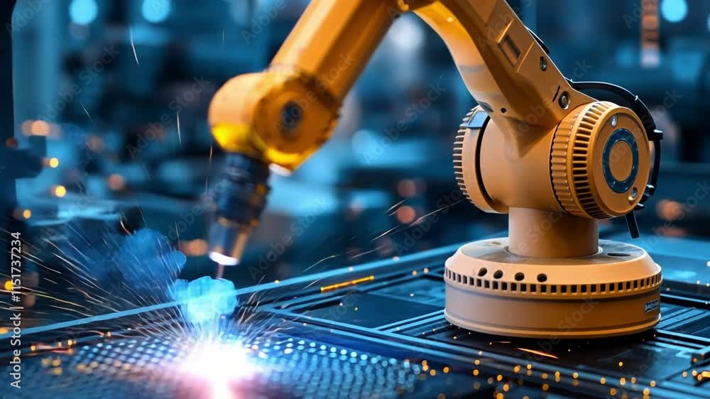 Poster precision robotics: automated manufacturing process