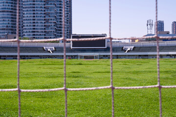 Outdoor sports Soccer field Soccer net