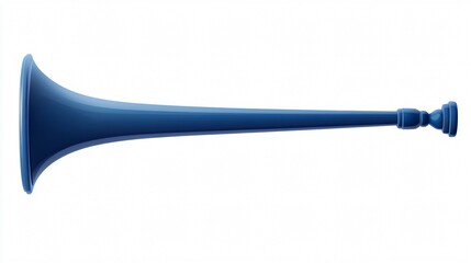 Vuvuzela Horn Trumpet Vector Isolated Illustration One