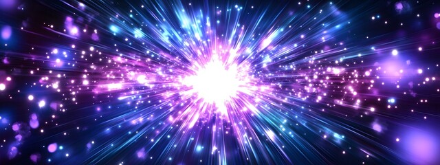 Abstract speed lines background, vector illustration, in the style of dark purple and blue color scheme