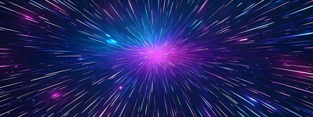 Abstract speed lines background, vector illustration, in the style of dark purple and blue color scheme