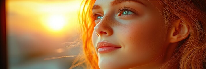 golden hour glow moment of peace quiet contemplation as sun sets