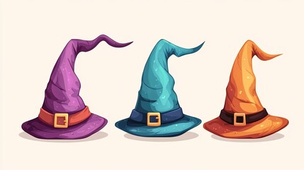 Enchanting Magic Hat, Wizard Hat, Witch Hat for Halloween Decorations