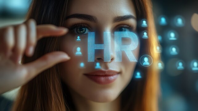 Hr technology innovation office digital content urban close-up