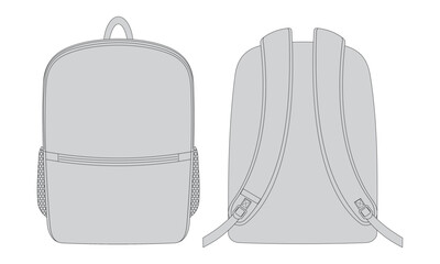 Backpack Vector Design