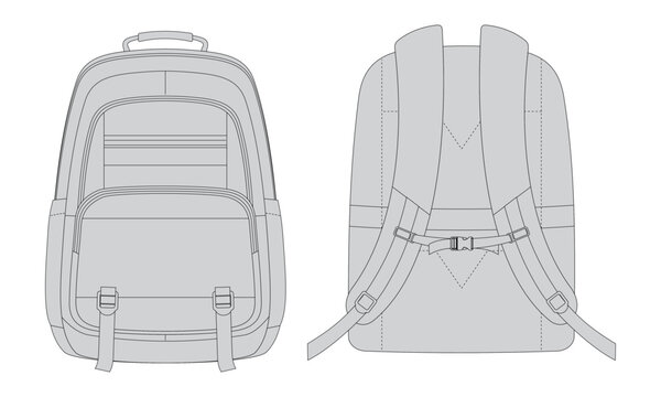 Backpack Vector Design