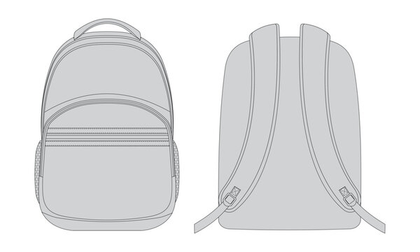 Backpack Vector Design