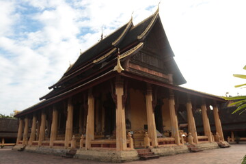 Obraz premium Ancient Southeast Asian culture, Lao cultural heritage