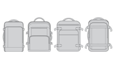 Backpack Vector Design