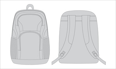 Backpack Vector Design