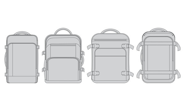 Backpack Vector Design