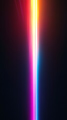 Abstract colorful light blurred effect on dark background