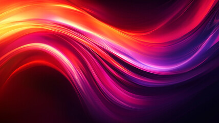 Obraz premium Vibrant abstract background with swirling colors and dynamic flow