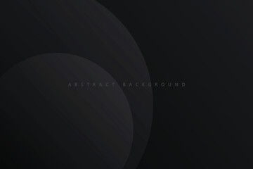 simple elegant modern and realistic shape design black abstract background