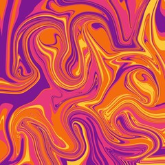 
Abstract Marble Pattern Exploration background in Shades of Orange and Purple Depicts bright and cheerful nuances
