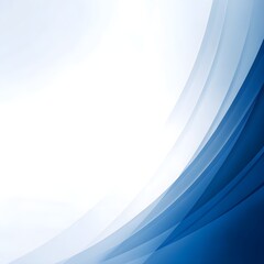 Abstract Simple Smooth Blue Background