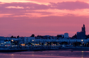 coucher de soleil, Royan, 17, Charente Maritime, France