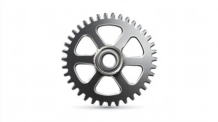 Precision Gear Wheel Icon for Industrial Settings and Innovation Ideas