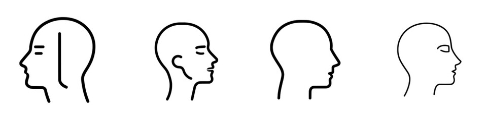 A sore throat, a sign of a viral illness. Cough, fever, angina, and allergy represented by a line icon. Infection caused by influenza, colds, or coronavirus, labeled with a modern illustration in