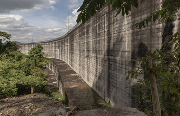 Part of Khun Dan Prakan Chon Dam was formerly named Khlong Tha Dan Dam. is the longest concrete -...