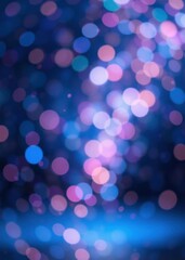 Fototapeta premium bokeh blue of Abctract background of colorful particles abstract bokeh light background bright 