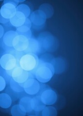 bokeh blue of  Abstract blurred light background with soft delicate circles of blue and white hues  abstract bokeh light background bright   