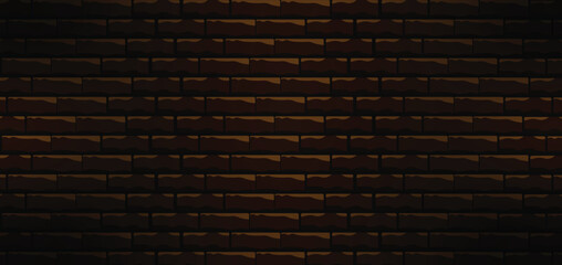 Brick wall seamless texture background.  vector eps10