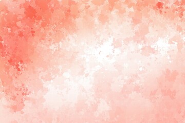 Abstract Coral Pink Watercolor Texture Background