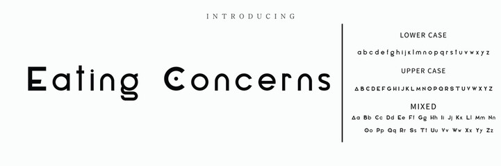 Creative font. Modern abstract digital tech font. Logo creative font, type, technology, movie, digital, music, movie. Fonts and illustration in vector format.