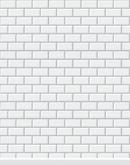 White brick wall