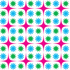 Seamless floral flower pattern design. EPS vector file 