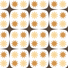 Seamless floral flower pattern design. EPS vector file 