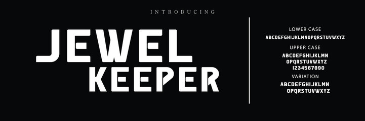 Minimal modern alphabet fonts. Typography minimalist urban digital fashion future creative logo font.