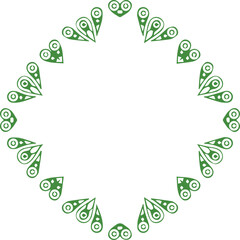 Beautiful flower art and mandala vector design