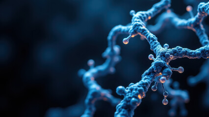 Molecular structure of semaglutide, a human GLP-1 analog used as an antidiabetic medication.