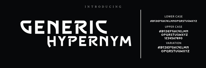 Obraz premium Minimal modern logo alphabet fonts. Typography minimalist urban sana serif digital fashion future creative logos fonts. vector illustration