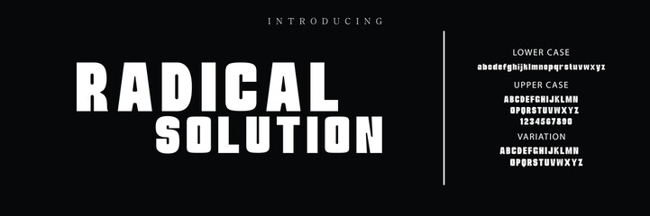 Minimal modern logo alphabet fonts. Typography minimalist urban sana serif digital fashion future creative logos fonts. vector illustration