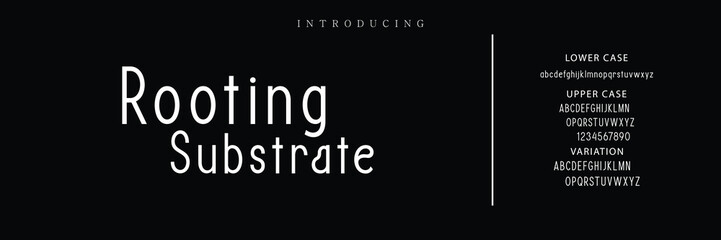 Minimal modern logo alphabet fonts. Typography minimalist urban sana serif digital fashion future creative logos fonts. vector illustration