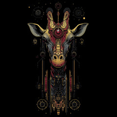 Giraffe illustration