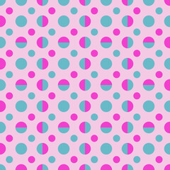 Beautiful seamless pattern design by geometric 